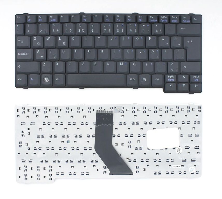 Toshiba Satellite L10 L15 L20 L25 L30, L100 L110 L120 Tecra L2 Serisi Notebook Klavyesi (Siyah TR)