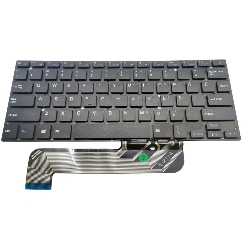 Hometech Alfa 800C Notebook Klavye - Tuş Takımı / Siyah - TR