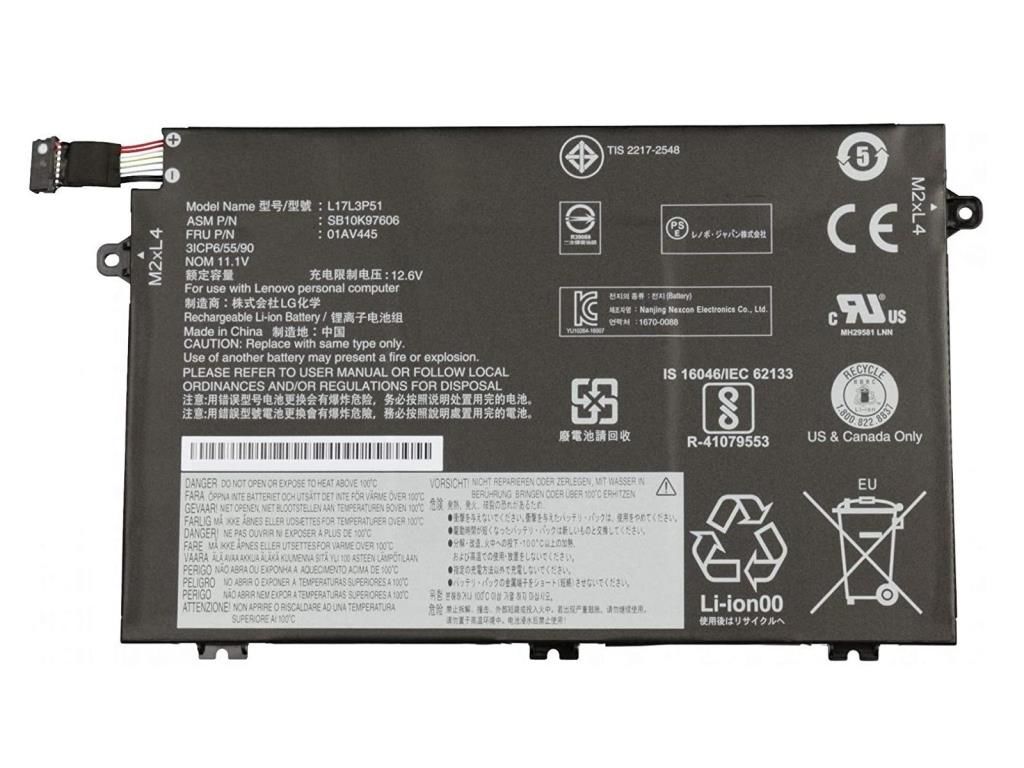 Lenovo SB10T83133 Notebook Bataryası, Laptop Pili