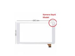 FPC-TP070215(708B) uyumlu Beyaz Dokunmatik