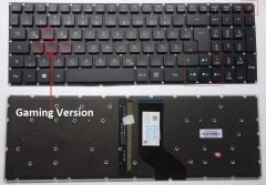 Acer Aspire Nitro 5 AN515 (N16C7) Notebook Klavyesi, Laptop Tuş Takımı (Siyah TR) Işıklı V2 / NBKL0018GM