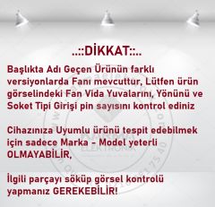 Hp 15q-ds0000 Dizüstü Bilgisayar, Notebook Fanı - Ver.2