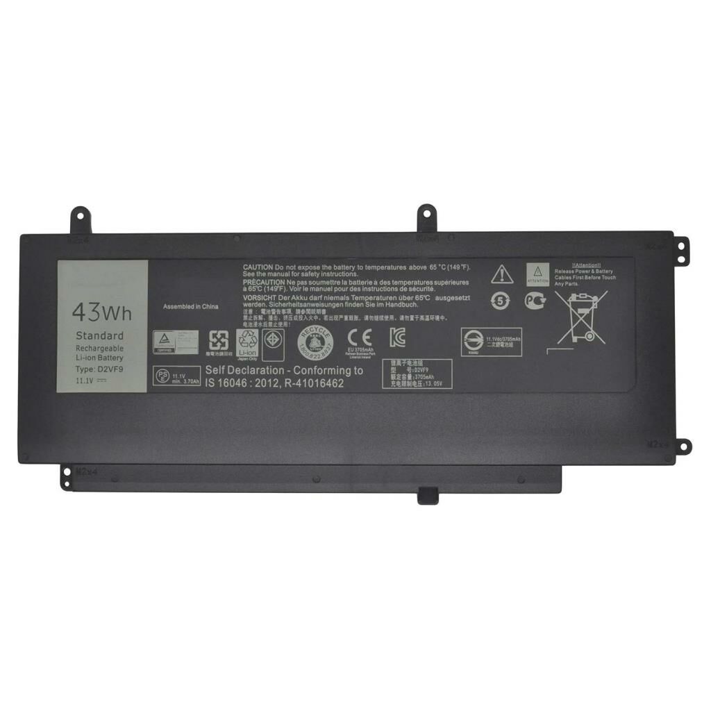 Dell inspiron 7547, 7548, D2VF9 Notebook Bataryası - Pili