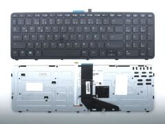 Hp ZBook 15 G1, 15 G2 Notebook Klavyesi - Siyah - TR - Işıklı
