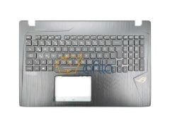 Asus GL753VD-GC024T Notebook Klavyesi Üst Kasa (Siyah TR) Işıklı - Ver.1
