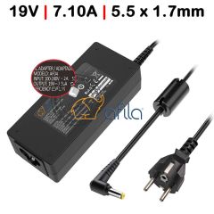 Acer Aspire 8951, 8951G Notebook Adaptör - Şarj Cihazı / 19V 6.32A, 7.1A uyumlu (130W)