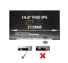B140HAN03.2 HW3A uyumlu Notebook Lcd Ekran, Panel / FHD, Non-Touch, Non-ALS - Ver.1