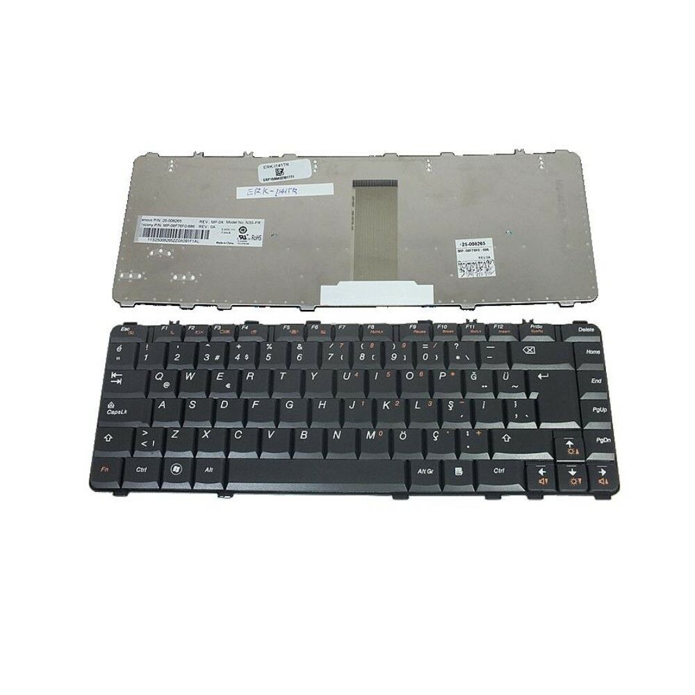 Lenovo 25-008100 Notebook Klavyesi - Siyah - TR
