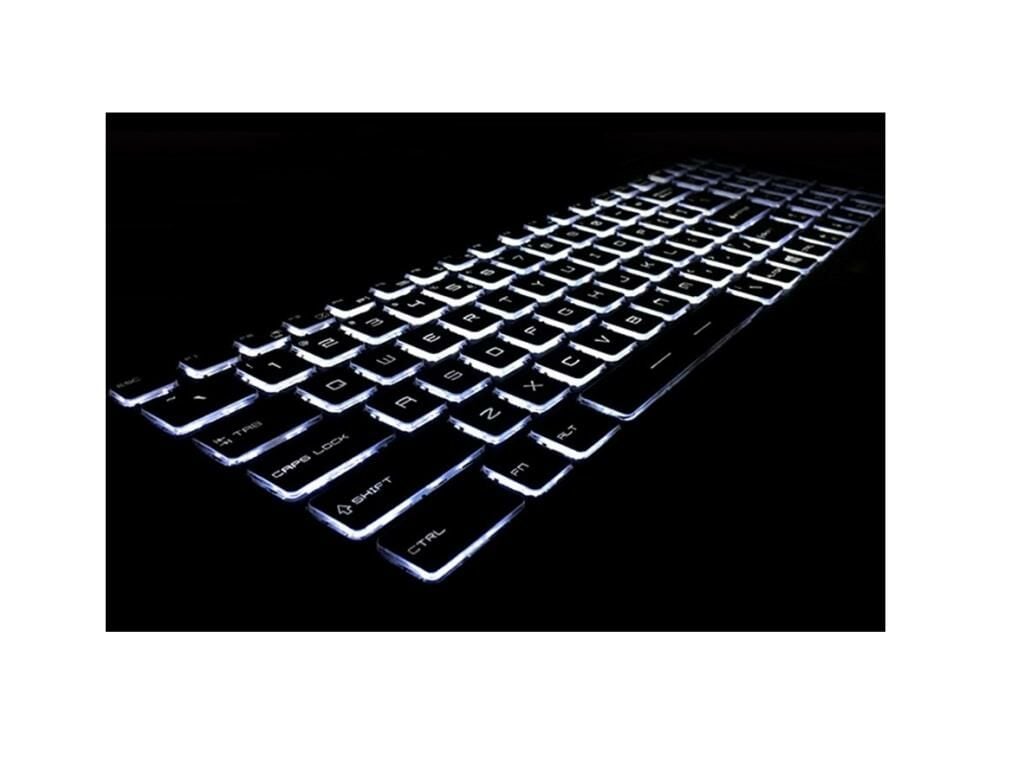 MSI Bravo 15 B5DD Klavye - Tuş Takımı / Siyah - TR - Backlit - Ver.1 (Beyaz Işık) - Kırmızı Tuş