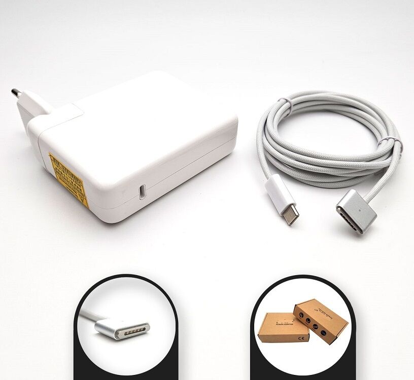 Macbook Air Pro 14 16 M2 Mac MagSafe 3 Adaptör