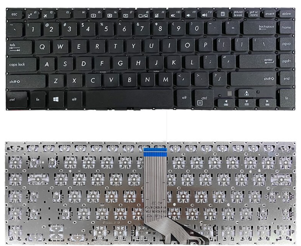 Asus P1440F Notebook Klavye - Tuş Takımı / Siyah - TR