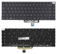 Asus UX5401E Notebook Klavye - Tuş Takımı / Siyah - TR - Işıklı