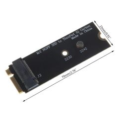 NGFF M.2 SSD Lenovo ThinkPad X1 Carbon 6+20 pin SSD Çevirici Adaptör