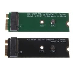 NGFF M.2 SSD Lenovo ThinkPad X1 Carbon 6+20 pin SSD Çevirici Adaptör