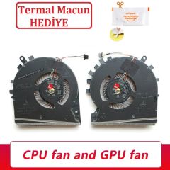 Hp Pavilion Gaming 15-DK0021nt 9ET57EA işlemci CPU, Ekran Kartı GPU Fanı, Sağ-Sol SET (1 Takım Fan)