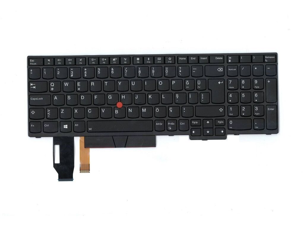 Lenovo ThinkPad T15 Gen2 Notebook Klavye - Tuş Takımı (Siyah TR) - IŞIKLI