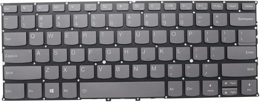 Lenovo ideaPad Yoga C940-14IIL Notebook Klavyesi, Laptop Tuş Takımı (Siyah TR) Işıklı / NBKL1108