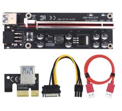 10.Nesil Riser Ver009S Plus PCI-EX 1x to 16x Çevirici USB 3.0 Riser Kablo (Ver 9S Plus)**