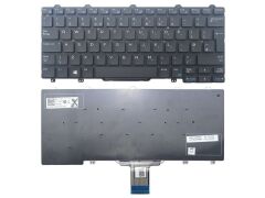 Dell Latitude 7380, 7389, 7390 Notebook Klavye (Siyah TR)