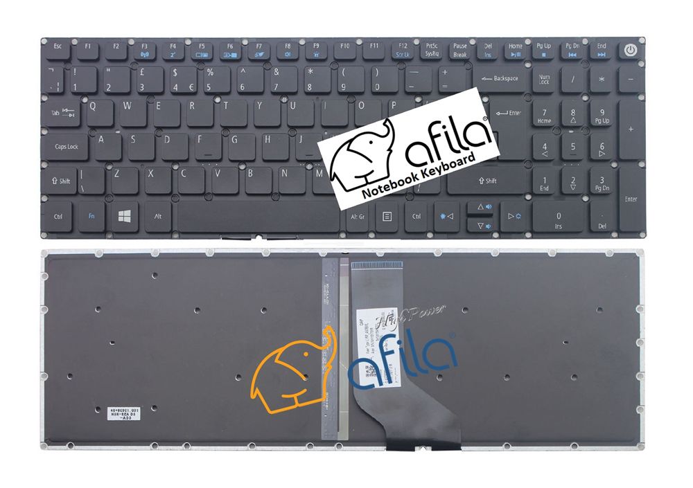 Acer Aspire V17 Nitro VN7-792G Notebook Klavyesi (TR) Işıklı
