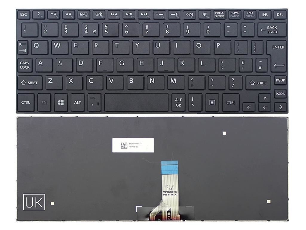 Toshiba Satellite NB10-A, NB10t-A-101 Klavye (Siyah TR)