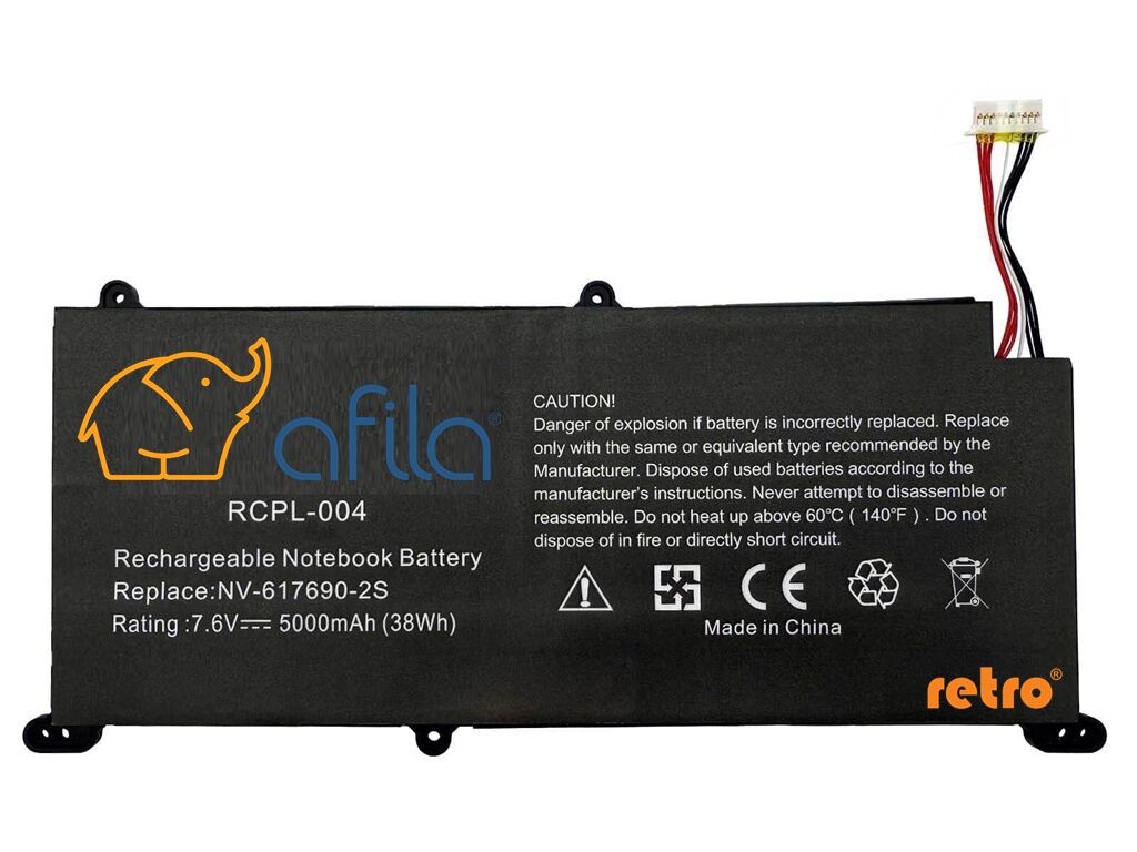 Casper Nirvana C350.5030-4E00X Notebook Bataryası, Laptop Pili - Ver.2 (intel İ3)