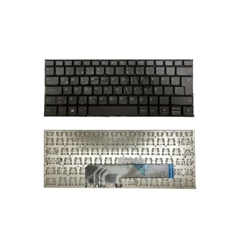 Lenovo ideaPad Yoga 730-13IKB (81CT) Notebook Klavyesi - Tuş Takımı / Siyah - TR