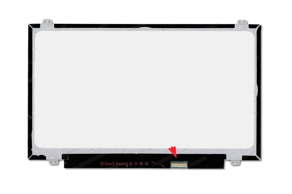 N140HCA-EBB REV.C1 Uyumlu 14'' 30 Pin Slim Led Ekran Panel 1920x1080