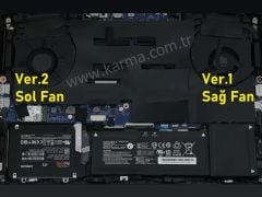 Casper Excalibur G900.9750-ES80A Notebook Fanı (Ver.1 Sağ)