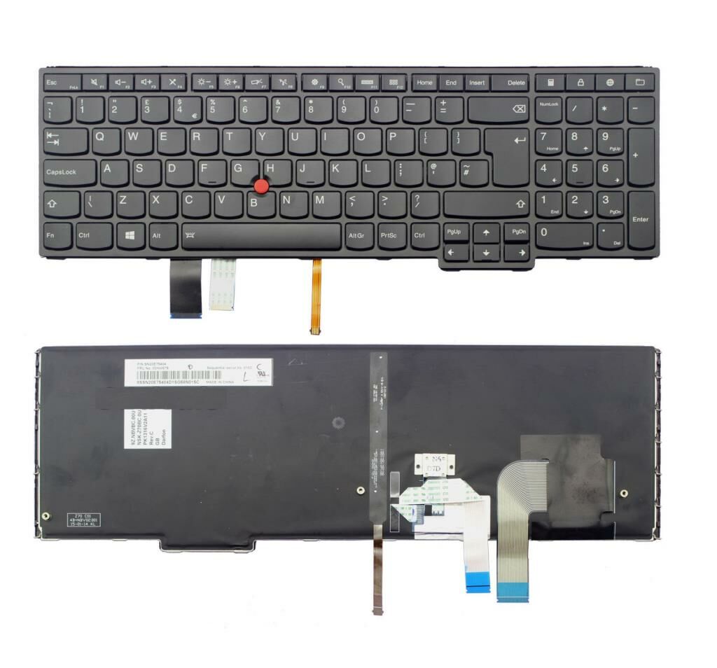 Lenovo NSK-Z70BC 01 9Z.NBVBC.001 Klavyesi - Siyah -Işıklı