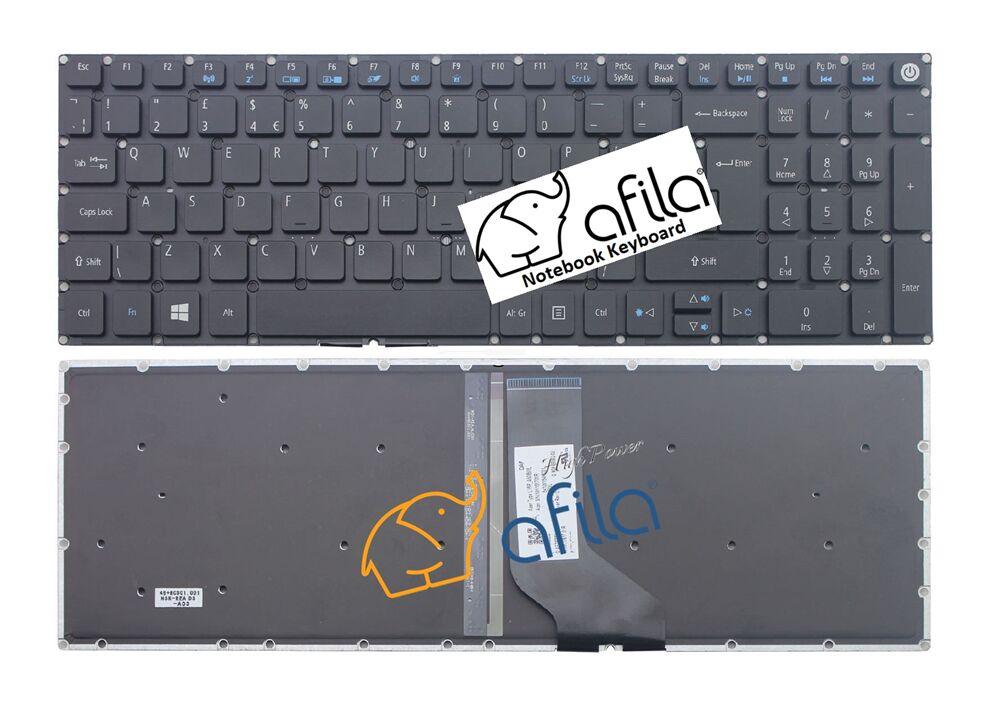 Acer Aspire VN7-792G NX.G6TEY.002 Notebook Klavyesi (TR) Işıklı