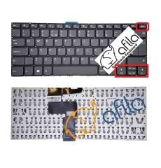 Lenovo ideaPad V130-14IKB Type 81HQ Notebook Klavye (Siyah TR)