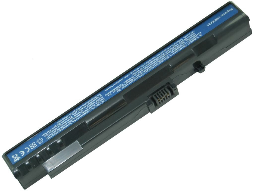Acer UM08A31 UM08A32 UM08A51 Notebook Bataryası - Siyah - 3 Cell