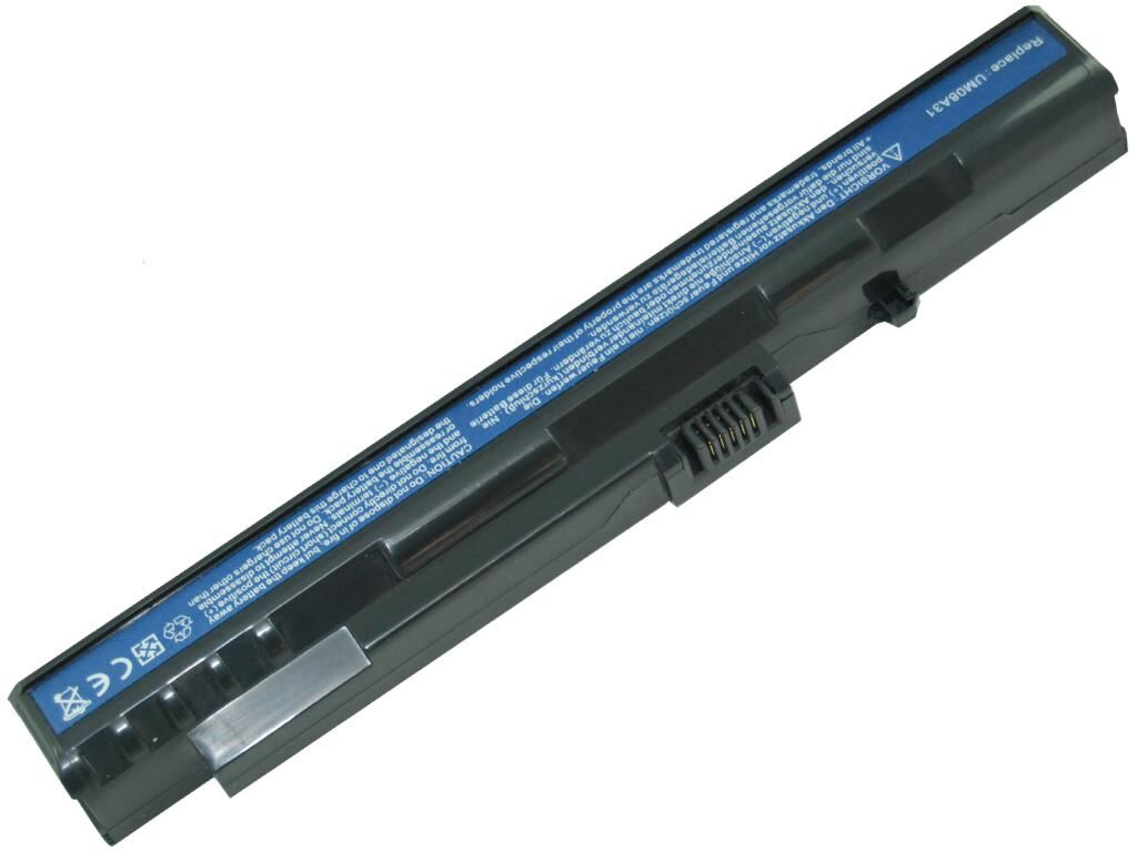 Acer UM08A52 UM08A71 UM08A72 Notebook Bataryası - Siyah - 3 Cell