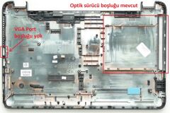 Hp 15-ba018nt (X7H59EA) 15-ba019nt (X7H60EA) Notebook Alt Kasası