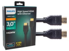 Philips SWL6117K-93-3 3 Metre 4K Altın HDMI Kablo KUTULU PHILIPS