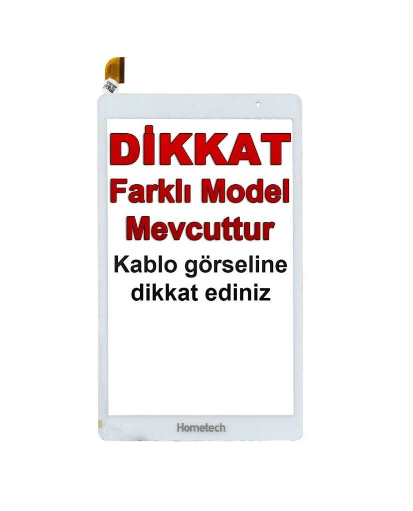 XC-PG0800-136-FPC Beyaz Dokunmatik