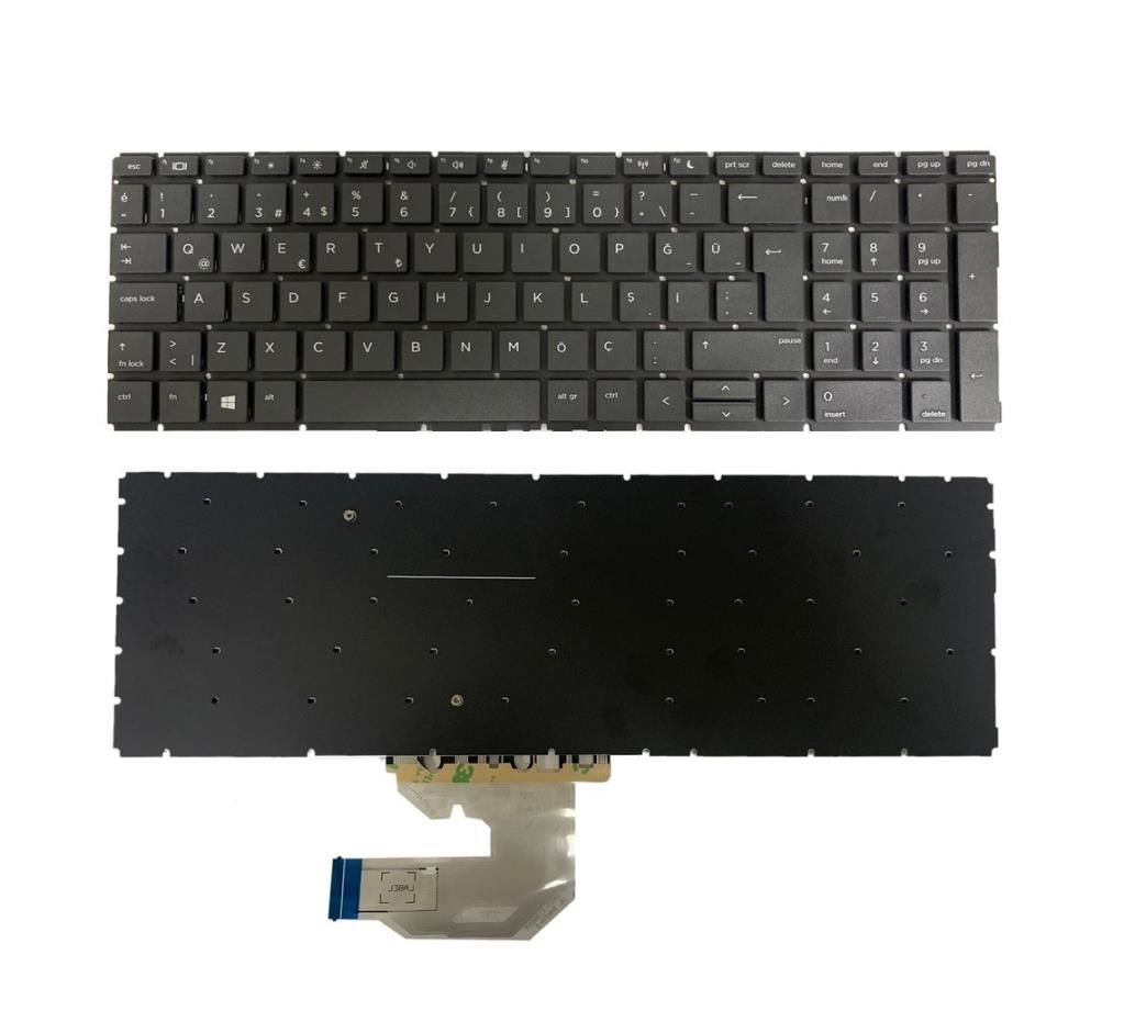 HP ProBook 450 G7 (9HP68EA) Notebook Klavyesi, Laptop Tuş Takımı (Siyah TR)