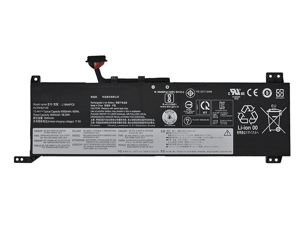 Lenovo L19C4PC1 5B10W86194 Notebook Bataryası, Laptop Pili