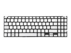 Asus X515EA-BQ8671006 Uyumlu Notebook Klavyesi, Laptop Tuş Takımı (Silver, Gri TR)