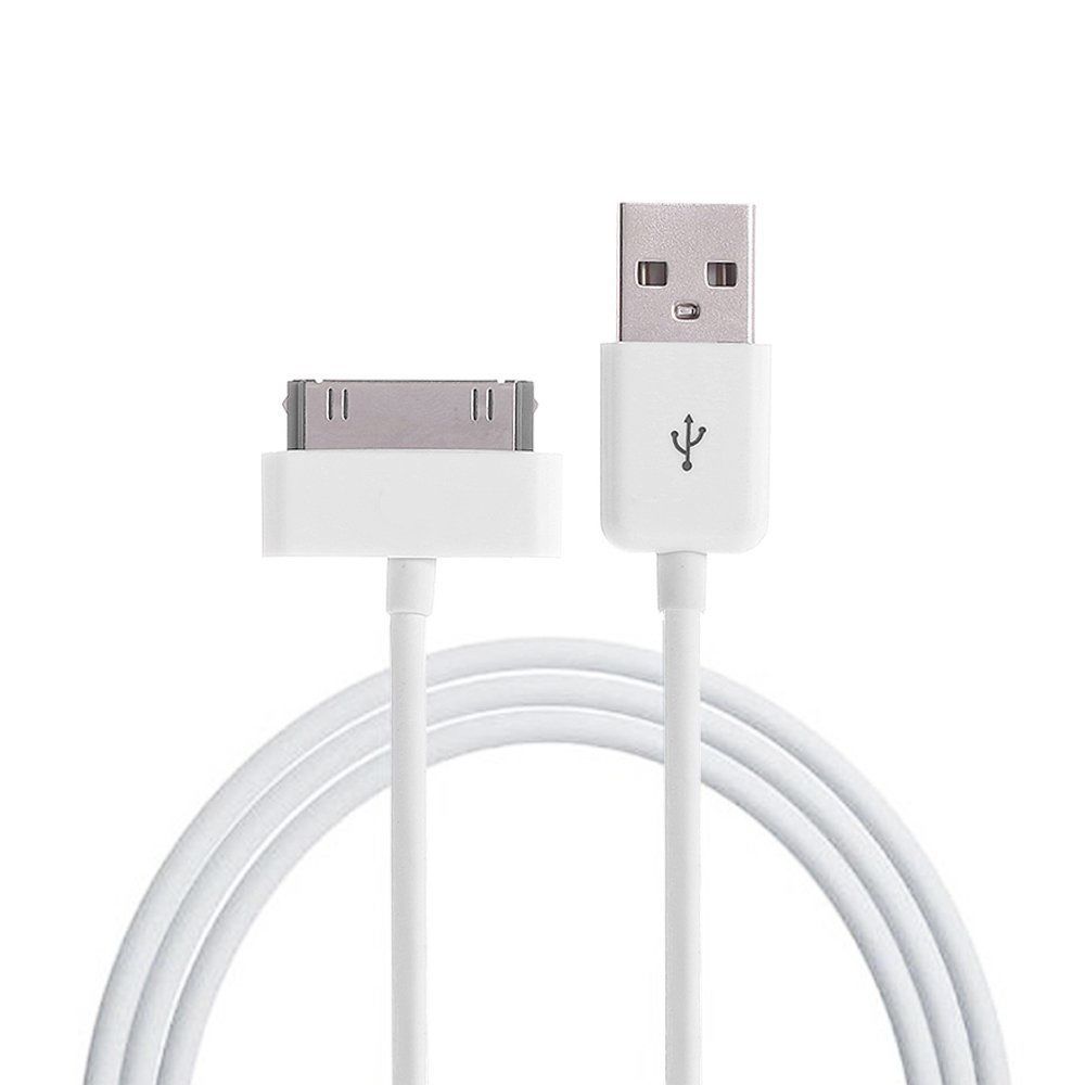 İpad 2 iphone 4, 4S, 4G Cep Telefonu USB Data ve Şarj Kablosu