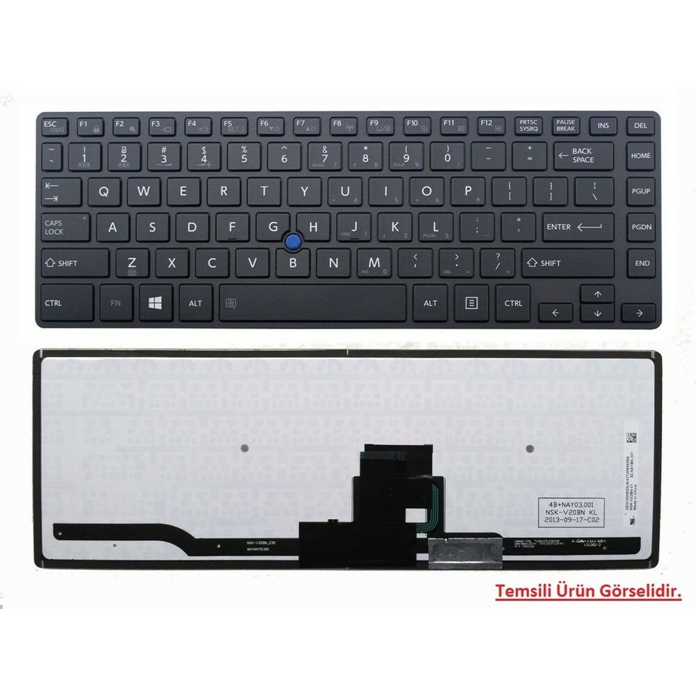 Toshiba R30-A-131, R30-A-134 Klavye - Tuş Takımı / TR