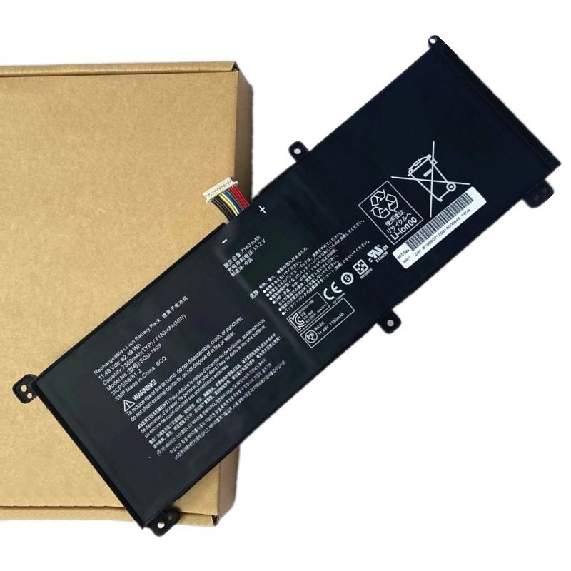 Casper Excalibur G660.7700-B190P Notebook Bataryası, Pili