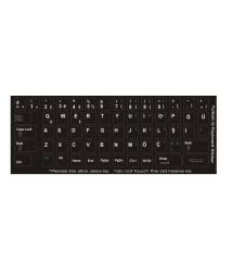 Packard Bell Notebook Klavye TR Stiker Siyah