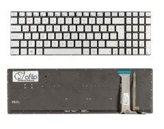 Asus N551JW N551JW-CN187H N551JW-CN361T Klavyesi Gri TR ışıklı