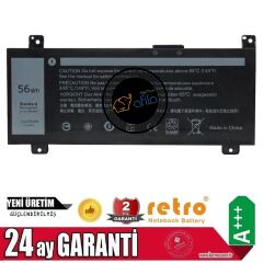 Dell inspiron 14-7466-D1745R Notebook Bataryası, Laptop Pili