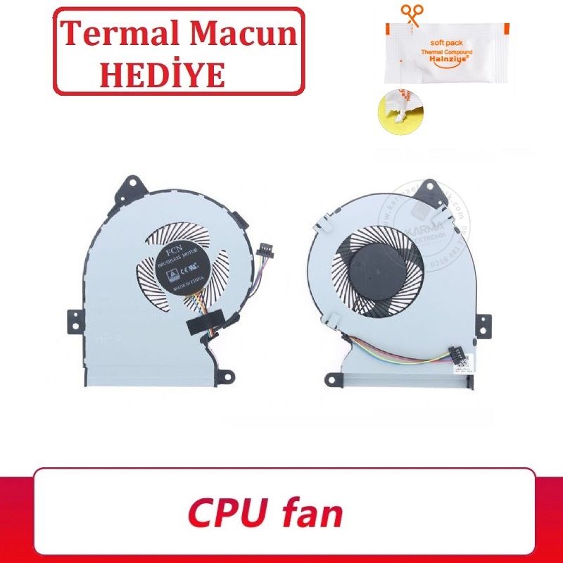 Asus X540LA-XX1032T, X540LA-XX265D, X540LA-XX265DC Fan / Ver.1