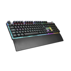 Rampage KB-R28 BLADE PLUS Siyah/Gümüş Gökkuşağı Aydınlatmalı Tam Türkçe Red Switch Mekanik Gaming Klavye