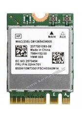 AX201NGW uyumlu PCIE WLAN With Bluetooth 5.0 Notebook WiFi Card (Wi-Fi Kart)