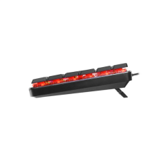 Rampage GRANITE Siyah/Gri Low Profile RED SWITCH Q Rainbow Mekanik Gaming Oyuncu Klavye